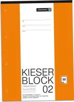 Kieser blok 02 DIN A4 školský zošit so 4 dierkami