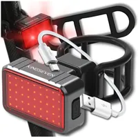 Lampka Rowerowa Tylna Led 60Lm 3 Tryby Usb Latarka Wodoszczelna Akumulator