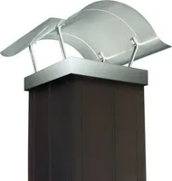 Zambelli Kaminhaube Edelstahl 670 mm x 670 mm