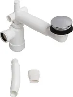 Click Clack Ablaufgarnitur mit Raumsparsiphon | Valentina