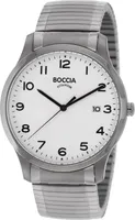 Boccia 3616-01 Herren-Armbanduhr, Titan-Gehäuse, Metall-Armband