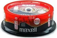 Maxell CD-R 80 52x Audio, Cake 25