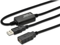 MicroConnect - USB-Verlängerungskabel - USB (W) bis USB (M) - USB 2.0 - 5 m - aktiv - MicroConnect - USB2.0AAF05A - 5705965988183