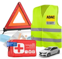 Erste-Hilfe-Set 3 in 1 - Auto Erste Hilfe Set 2025 - KFZ Verbandskasten Pkw, (Set, 1 St), Europaweit zugelassen