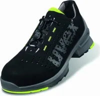 uvex 1 gelocht S1 SRC schwarz/limette Gr. 35