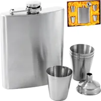 Orion Flachmann mit Zubehör 210 ml 6-teilig