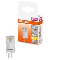 Osram LED Leuchtmittel Star PIN 10 G4 0,9W warmweiß, klar