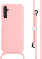 imoshion Silikonowe etui ze sznurkiem do Samsung Galaxy A14 (5G/4G) - Różowy