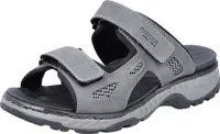 Rieker Komfort Sandalen Herren 31353736383339 Grau 45 EU