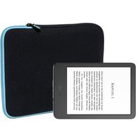 Slabo Tablet Tasche für Amazon Kindle (2022) Hülle Case Neopren - TÜRKIS / SCHWARZ