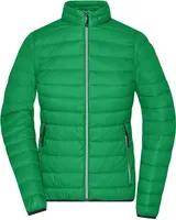 Leichte Daunenjacke im klassischen Design fern-green/silver, Gr. XXL