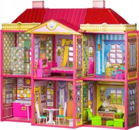OEM - Puppenhaus Villa + Möbel