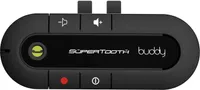 SuperTooth "Buddy" Car Bluetooth hands-free sada do auta hands-free sada pro mobilní telefon černá pro sluneční clonu
