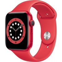 Apple Watch Series 6 GPS 44mm Red Alu Case Red Sport Band