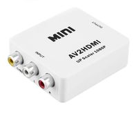 INF Adaptér/konvertor signálu RCA na HDMI biely