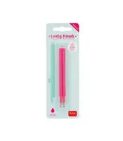 Legami Gelstift Ersatzmine löschbar 2er Set - pink