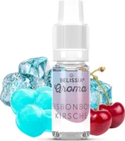Belissia Lebensmittelaroma Eisbonbon-Kirsche - 10ml Hochdosiertes Aroma - Kalorienfrei, Vegan - Für Speisen, Getränke, Shake, Quark, Nebelmaschine uvm