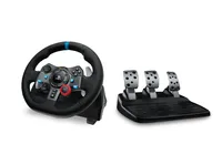 Logitech G G923 Racing Wheel und Pedale, TRUEFORCE Force Feedback + Logitech  G Driving Force Schalthebel – Echtleder, für PS5, PS4, PC, Mac – Schwarz:  : Games