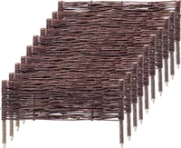 Vŕbová palisáda KADAX "Holme", prírodný vŕbový plot, 20 cm, 10 kusov