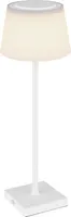 Globo Lighting Tischleuchte Metall weiß matt, LED