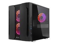 Chieftec Chieftronic M2 - Cube - PC - Czarna - micro ATX - Mini-ITX - SPCC - Szkło hartowane - Gaming