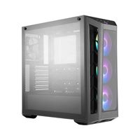 Cooler Master MasterBox MB530P - Midi Tower - PC - Kunststoff - Stahl - Gehärtetes Glas - Schwarz -