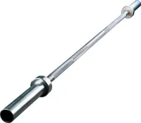 Chromovaná olympijská tyč 150 cm 50 mm do nosnosti 150 kg