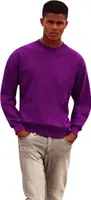 Sweatshirt F324N Sweatshirt Pullover Sweat Baumwolle Herren , Farbe:Black, Herrengrößen:XXL