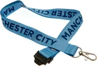 Šnúrka na krk Manchester City FC TA3646 (jedna veľkosť) (modrá)