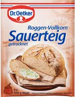 Dr Oetker żytnia razowa mieszanka do pieczenia na zakwasie 15g
