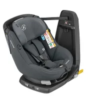 Maxi-Cosi AxissFix Autositz, 360° drehbarer Kindersitz mit ISOFIX und Liegeposition, nutzbar ab ca.  4 Monate bis 4 Jahre (ca. 61 - 105 cm), Authentic Graphite, Grau