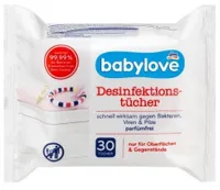 Babylove, Desinfektionstücher, 30 Stück