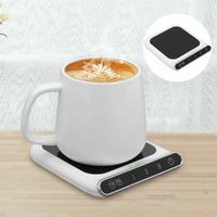 3-Gang einstellbare konstante Temperatur Becher Wärmer USB Tassenwärmer Kaffeewärmer Heizplatte Heizplatte Kaffee Wärmer Wärmeplatte