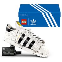 LEGO 10282 Icons adidas Originals Superstar Sportschuh Modellbauset für Erwachsene, Sammlerstück zum Ausstellen, Geschenkidee für sie und ihn
