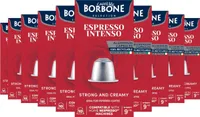 Caffè Borbone Selection Espresso Intenso – 100 Aluminium-Kapseln (10 x 10 Stück) – kompatibel mit Nespresso-Maschinen für den Hausgebrauch