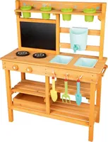 PLAYTIVE Outdoorküche aus Echtholz