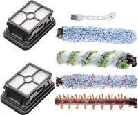 vhbw 7-tlg. Zubehör-Set kompatibel mit Bissell 1785Q, 1785T, 1785V, 1785W, 2225N Staubsauger - HEPA-Filter, Staubsaugerbürste, Reinigungswerkzeug