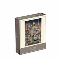 Martin Schwartz Puzzle Paríž Vianoce, mesto Puzzle Francúzsko, 33 x 47 cm, 500 dielikov, MS0615