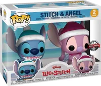 Disney Lilo & Stitch - Stitch & Angel (Christmas)  2 Pack Special Edition - Funko Pop! - Vinyl Figur