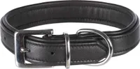 Trixie Obojek ACTIVE COMFORT kožený - černý