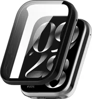 INF Ochranné pouzdro Xiaomi Smart Band 9 Pro Celoplošné pouzdro s tvrzeným sklem Černá