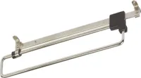 Garderobenauszug Schrankauszug Kleiderstange Kleiderlüfter Metall 30cm Chrom