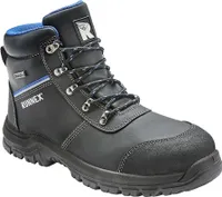 RUNNEX® S3 Sympatex®-Sicherheitsschnürstiefel SPECIAL STAR schwarz/blau 5315 : Größe 41 EU Größe: 41 EU