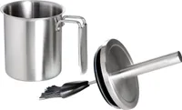 Edelstahl Marinier-Set mit Silikonpinsel