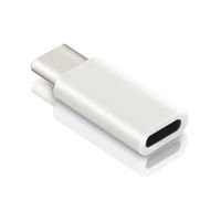 8-Pin auf Type-C Adapter Lightnin BUCHSE zu to USB-C STECKER iPhone Samsung weiß