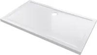 Brodzik Marwell Pure akryl, brodzik bia?y, prostok?tny, 140 x 80 x 4 cm