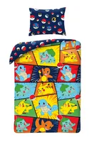 HALANTEX Pościel w zestawie Pokémon puzzle Cotton, 140/200, 70/90 cm