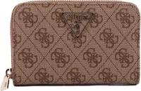 Guess Laurel Slgmedium Zip Světle Hnědá