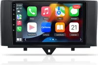Android13 2+64G Für Mercedes benz Smart Fortwo 451 2010-2015 Autoradio GPS Navi Sat WIFI SWC BT USB 2DIN