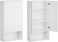 PLATAN ROOM Waschmaschinenschrank Badschrank 120 x 65 x 25 Hängeschrank Oberschrank für Waschmaschine und Wäschetrockner für Küche und Badezimmer